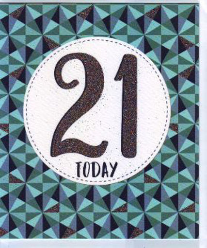 Picture of 21ST BIRTHDAY CARD